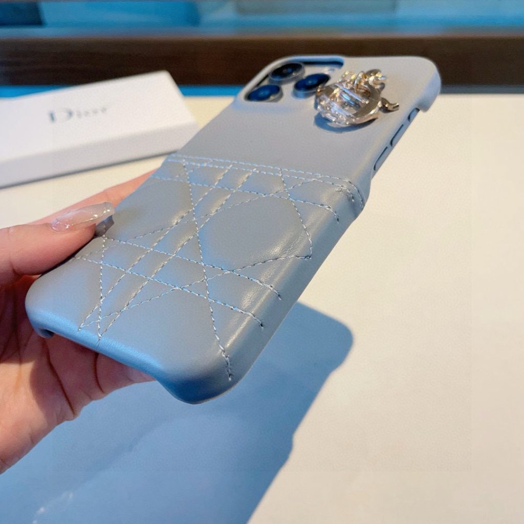 iPhoneケースDior ディオール 新作 ブルー シンプルデザイン 高級スマホケース 🌸 - 画像 7
