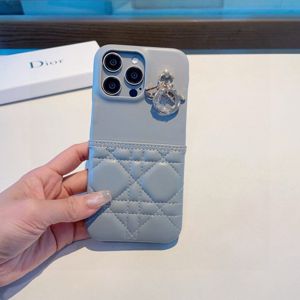 iPhoneケースDior ディオール 新作 ブルー シンプルデザイン 高級スマホケース 🌸 - 画像 8