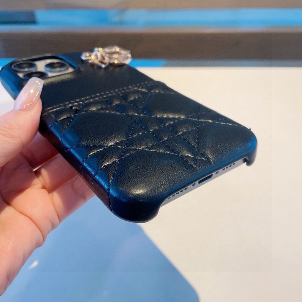 iPhoneケースDior ブランド iPhoneケース ブラック 2色入 🖤✨ - 画像 7