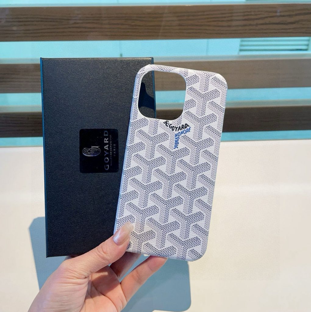 iPhoneケースGoyard ポーチ風 iPhoneケース 2色入 🌸 - 画像 2