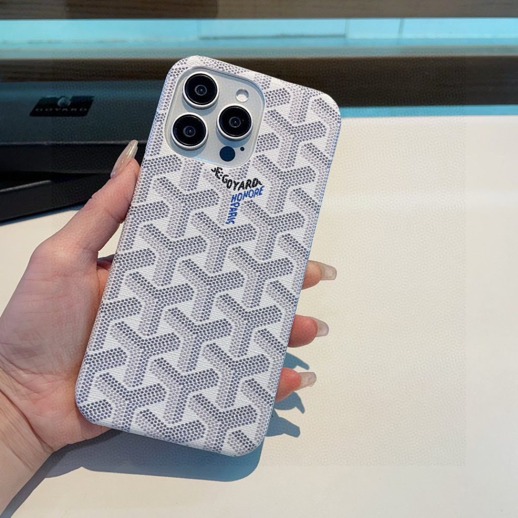iPhoneケースGoyard ポーチ風 iPhoneケース 2色入 🌸 - 画像 3