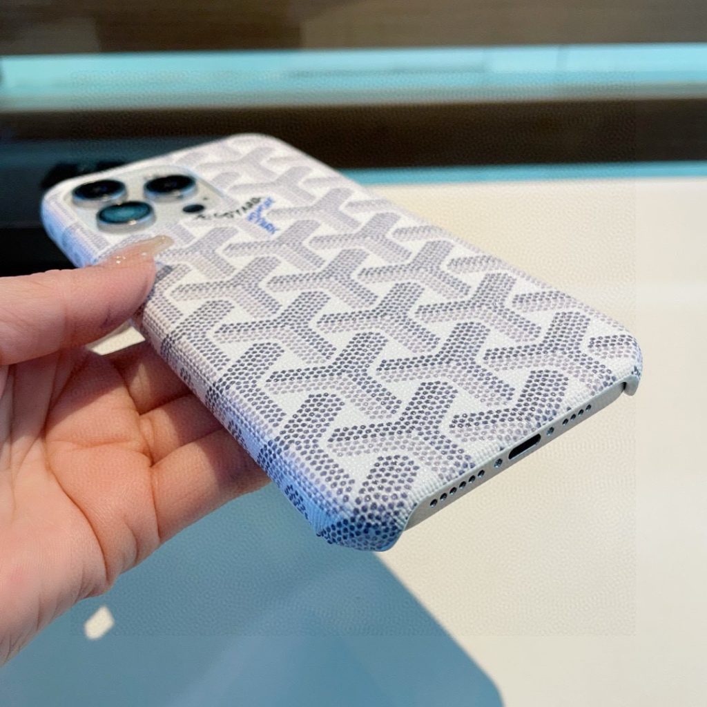 iPhoneケースGoyard ポーチ風 iPhoneケース 2色入 🌸 - 画像 4