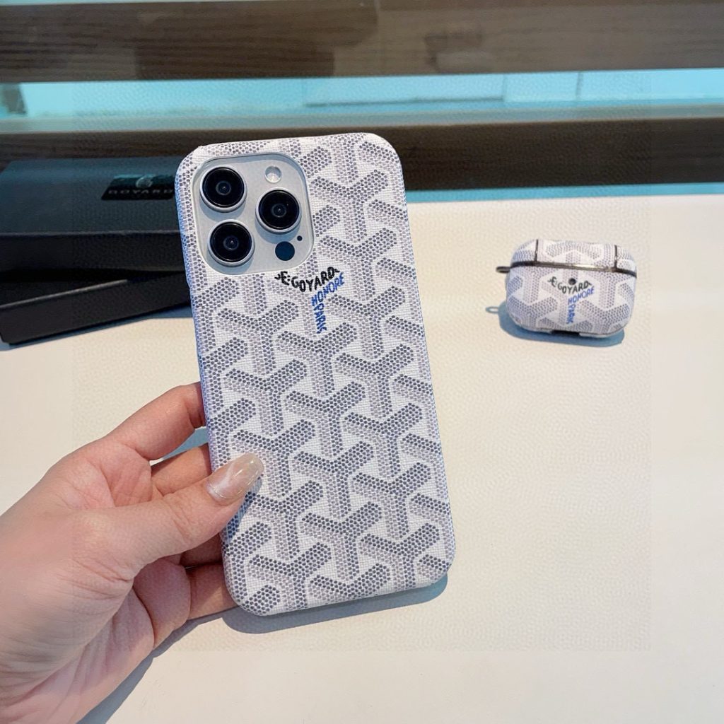iPhoneケースGoyard ポーチ風 iPhoneケース 2色入 🌸 - 画像 7