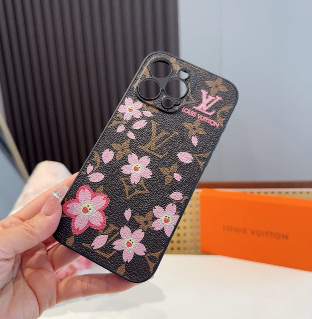 iPhoneケースルイヴィトン チェリーブロッサム iPhone15 Pro ケース ブラウン 🌸 - 画像 5