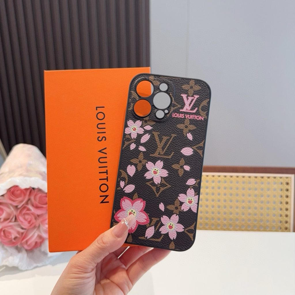 iPhoneケースルイヴィトン チェリーブロッサム iPhone15 Pro ケース ブラウン 🌸 - 画像 6