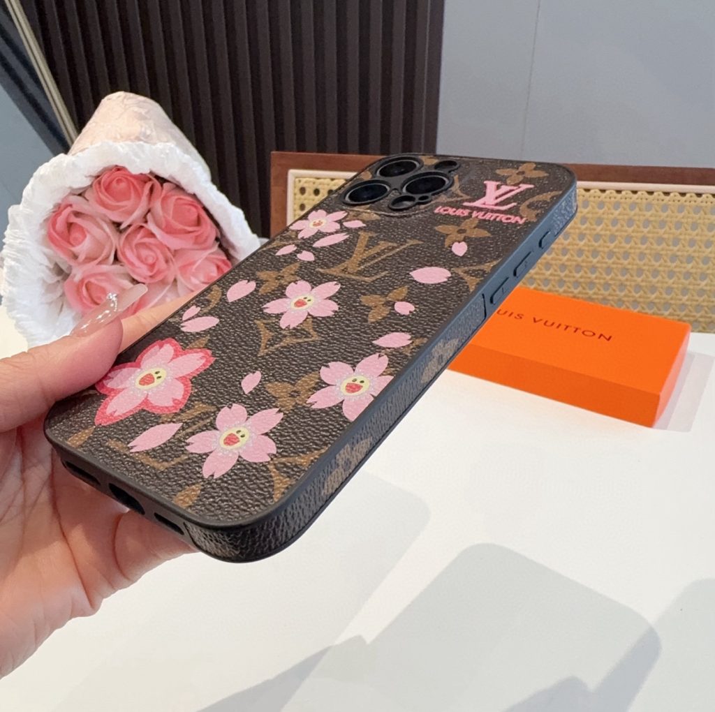iPhoneケースルイヴィトン チェリーブロッサム iPhone15 Pro ケース ブラウン 🌸 - 画像 7