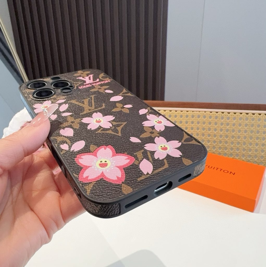 iPhoneケースルイヴィトン チェリーブロッサム iPhone15 Pro ケース ブラウン 🌸 - 画像 8