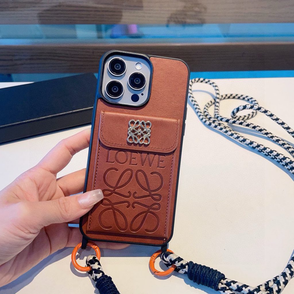 iPhoneケースロエベ iPhoneケース ブラウン 2色入 🌟 - 画像 4