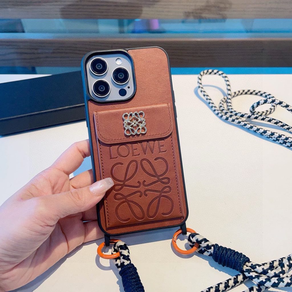 iPhoneケースロエベ iPhoneケース ブラウン 2色入 🌟 - 画像 7