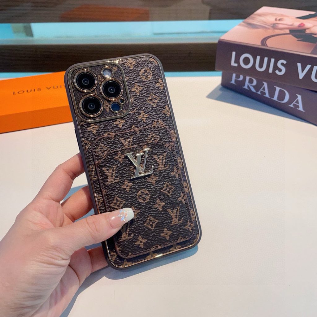 iPhoneケース✨定番のLV風 ブランドスマホケース 3色入 💼 - 画像 3