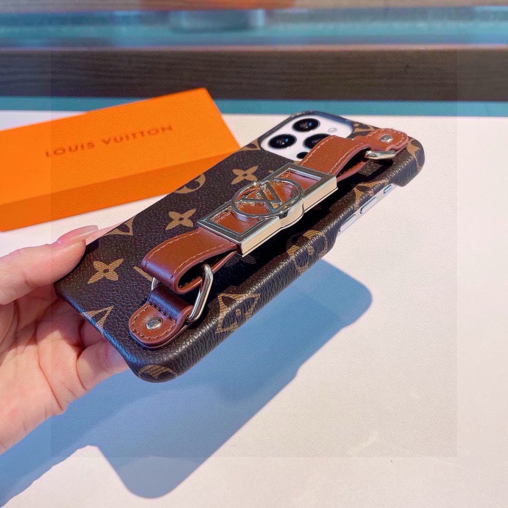iPhoneケースルイヴィトン風 ヴィンテージ柄 スマホケース 2色入 📱 - 画像 7