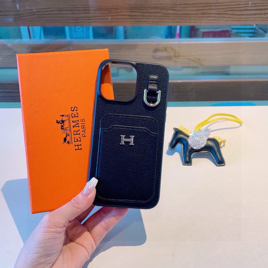 iPhoneケースエレガントな HERMES ファイン手机壳 2色入 🐎 - 画像 4