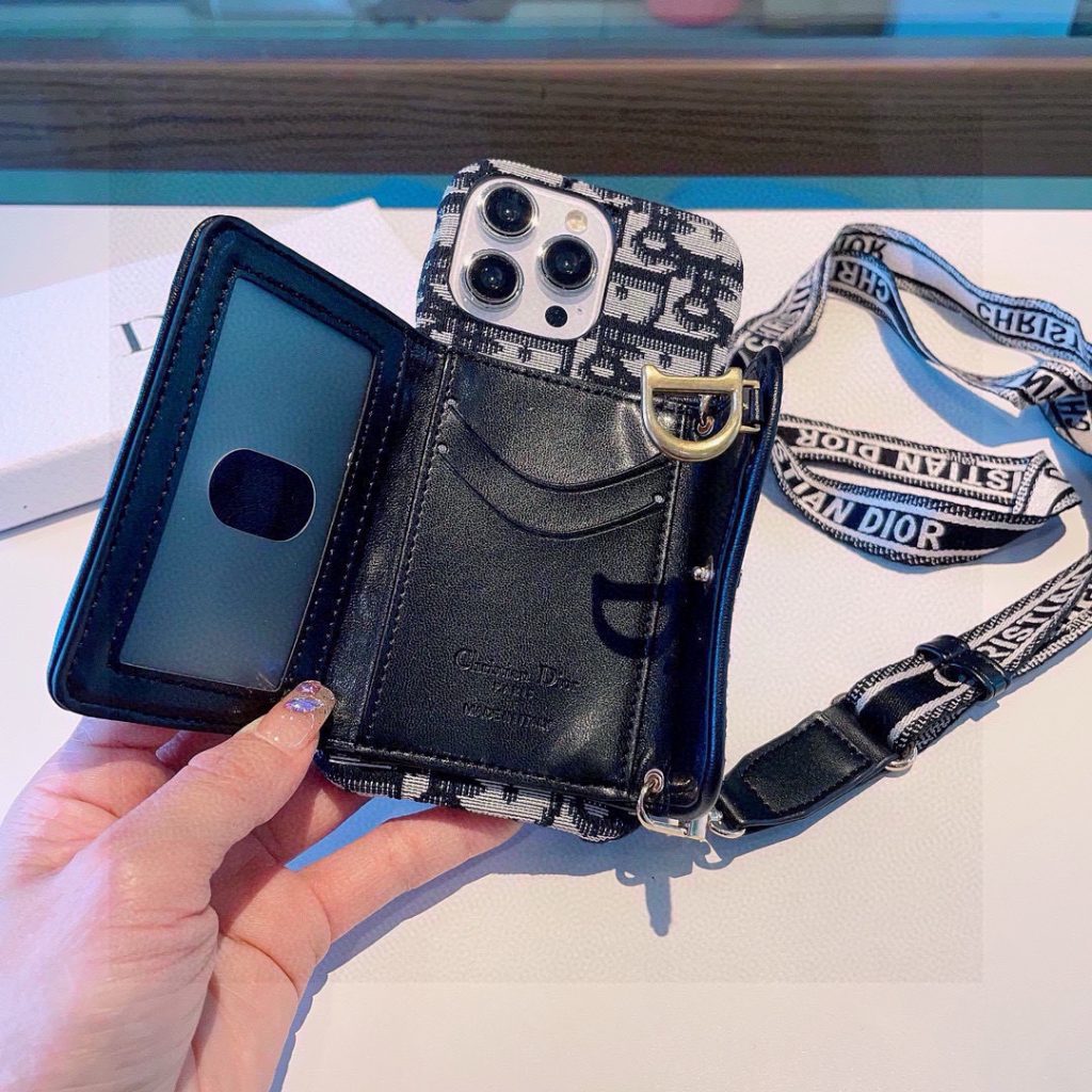 iPhoneケースDior風 ブランド手机壳 2色入 デイリー使いに最適 🎒 - 画像 4