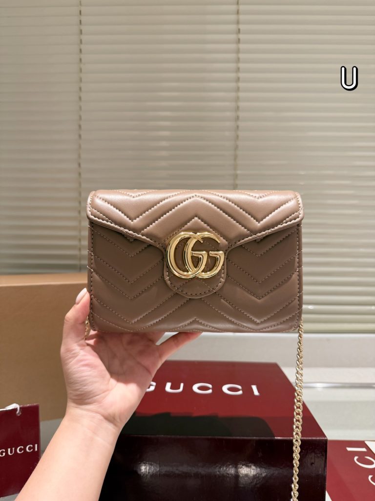 高級 GUCCI ロゴ バッグ ショルダーバッグ4色入 - 画像 2