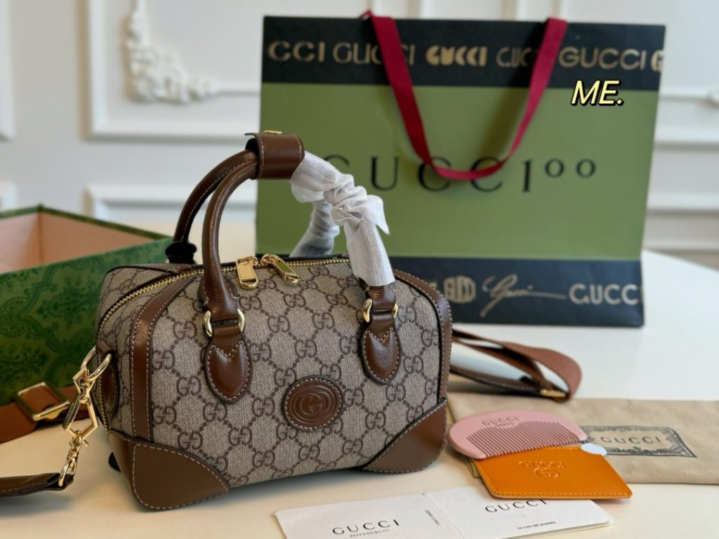 GUCCI グッチ ボストンバッグ 2色 🎩 - 画像 2