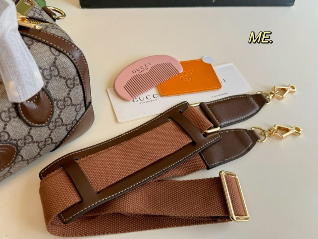 GUCCI グッチ ボストンバッグ 2色 🎩 - 画像 7