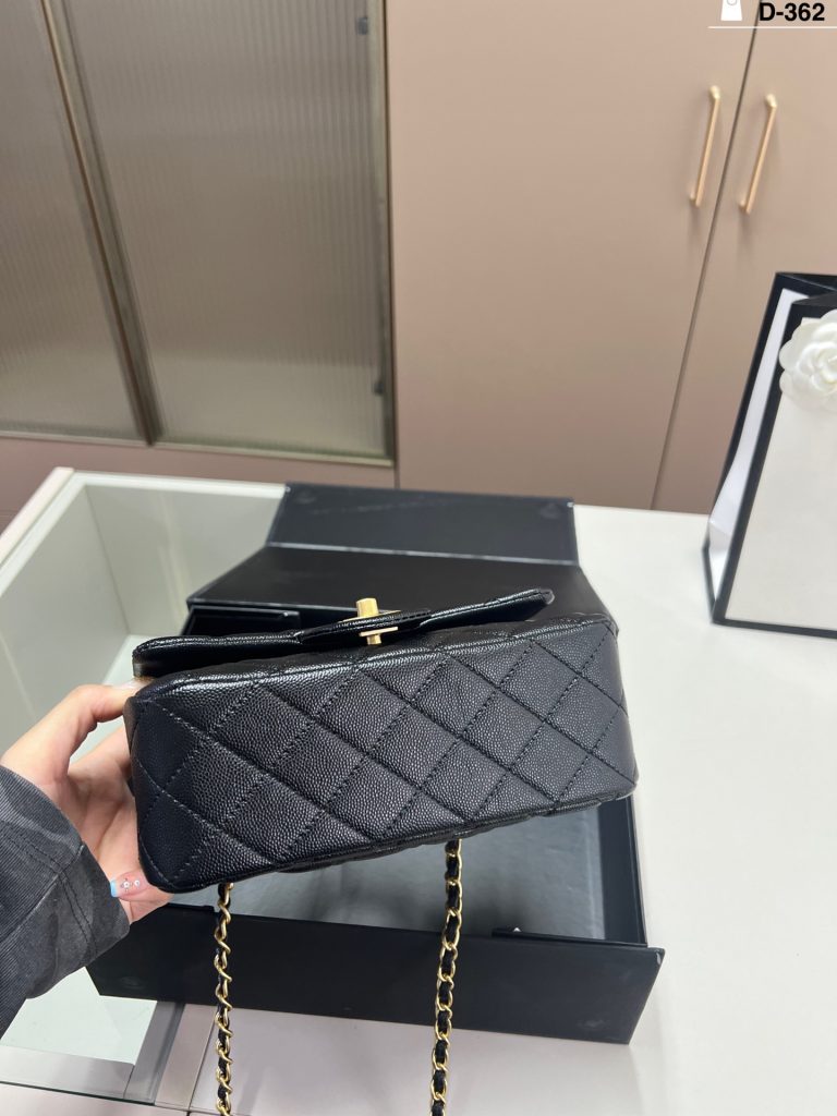 シャネル ミニボストン 黒 金具 1色入 🖤 - 画像 3