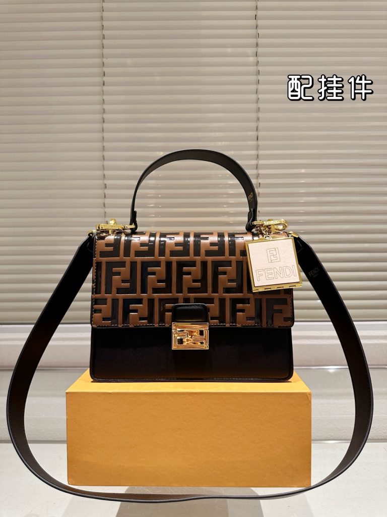 FENDI バッグ 2色入 ショルダー ミニボストンバッグ 🎂 - 画像 4