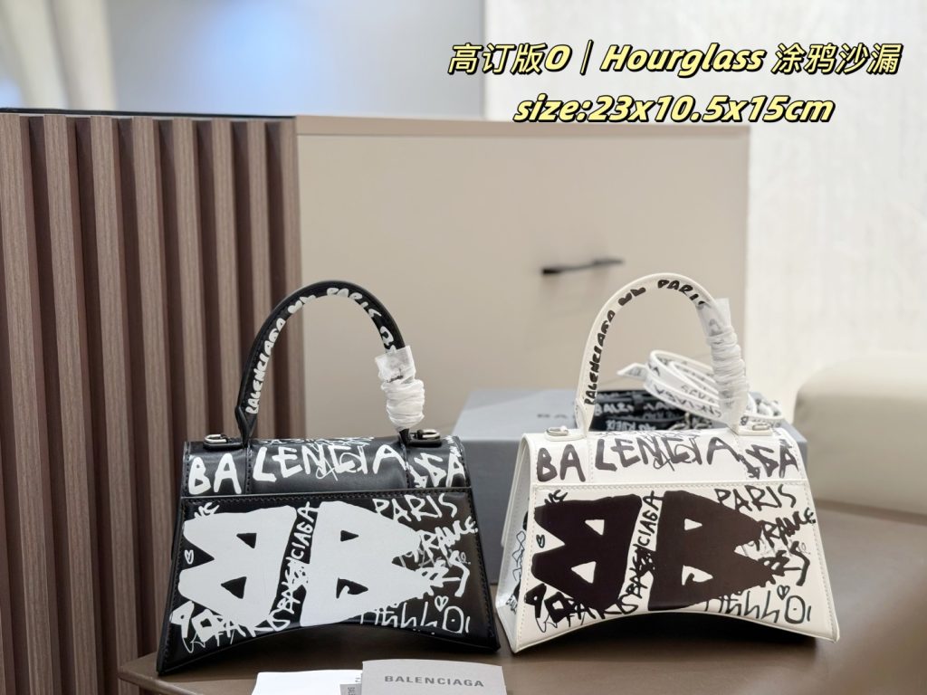 バレンシアガ ハンドバッグ 2色入 グラフィティ柄 23x10.5x15cm - 画像 5
