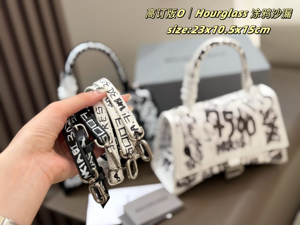 バレンシアガ ハンドバッグ 2色入 グラフィティ柄 23x10.5x15cm - 画像 7