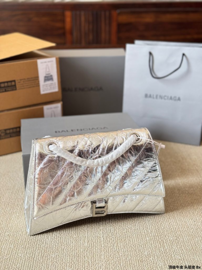 BALenciaga バッグ 3色入 シルバー ファッション レディース 🌟 - 画像 5