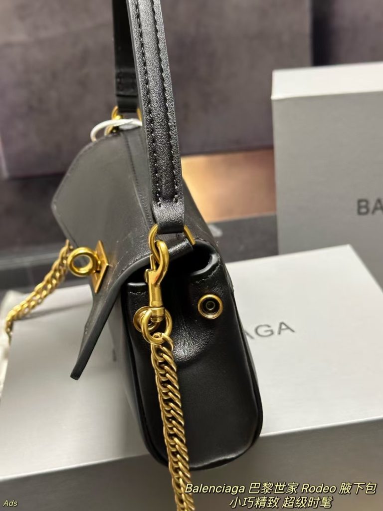 Balenciaga ロデオ 肩掛けバッグ 黒 1色入 🖤 - 画像 4