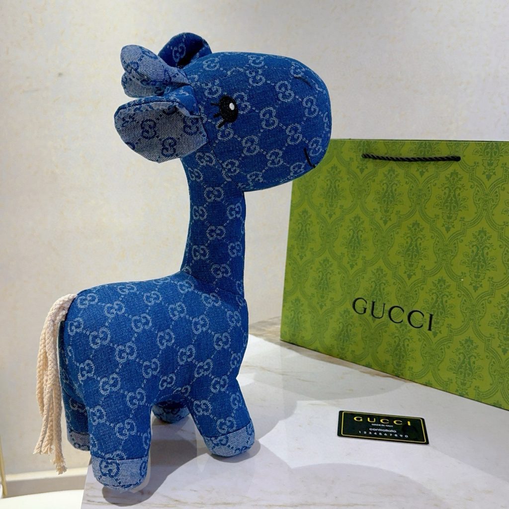 GUCCI ブルーデニム ディノサウルス インテリア雑貨 🦒 - 画像 4