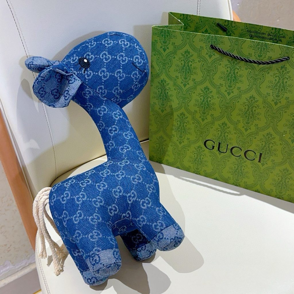 GUCCI ブルーデニム ディノサウルス インテリア雑貨 🦒 - 画像 6