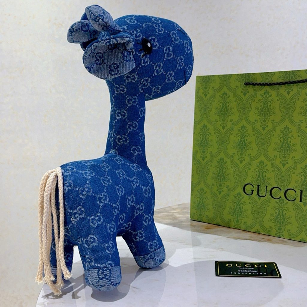 GUCCI ブルーデニム ディノサウルス インテリア雑貨 🦒 - 画像 7