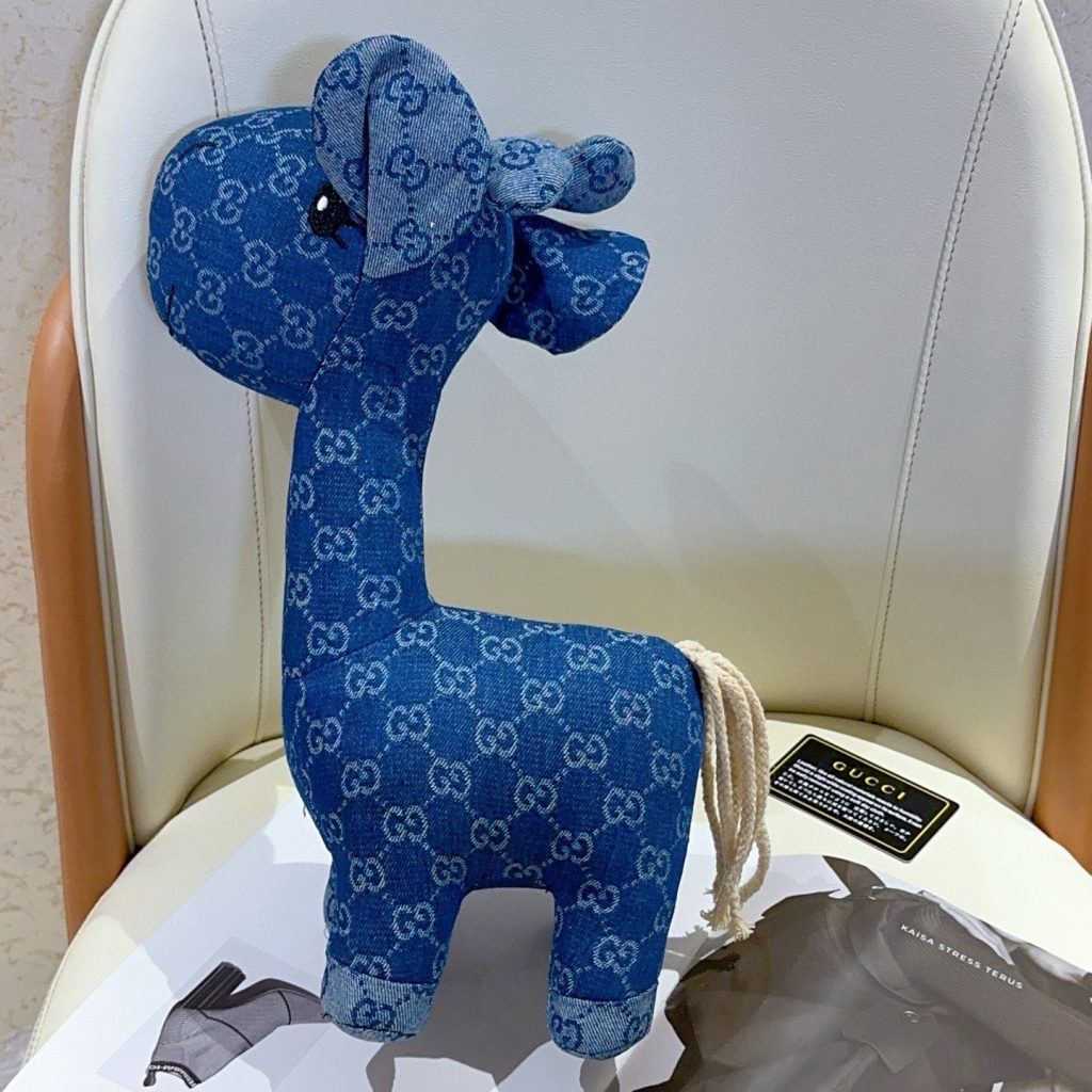 GUCCI ブルーデニム ディノサウルス インテリア雑貨 🦒 - 画像 8