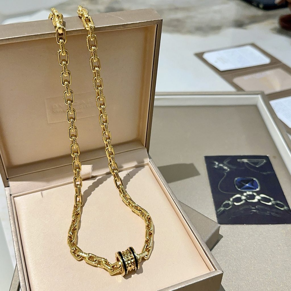 BVLGARI ネックレス 1本入 ブレスレット メンズ 2点セット 💎 - 画像 5