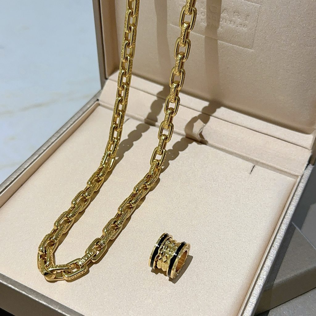 BVLGARI ネックレス 1本入 ブレスレット メンズ 2点セット 💎 - 画像 7