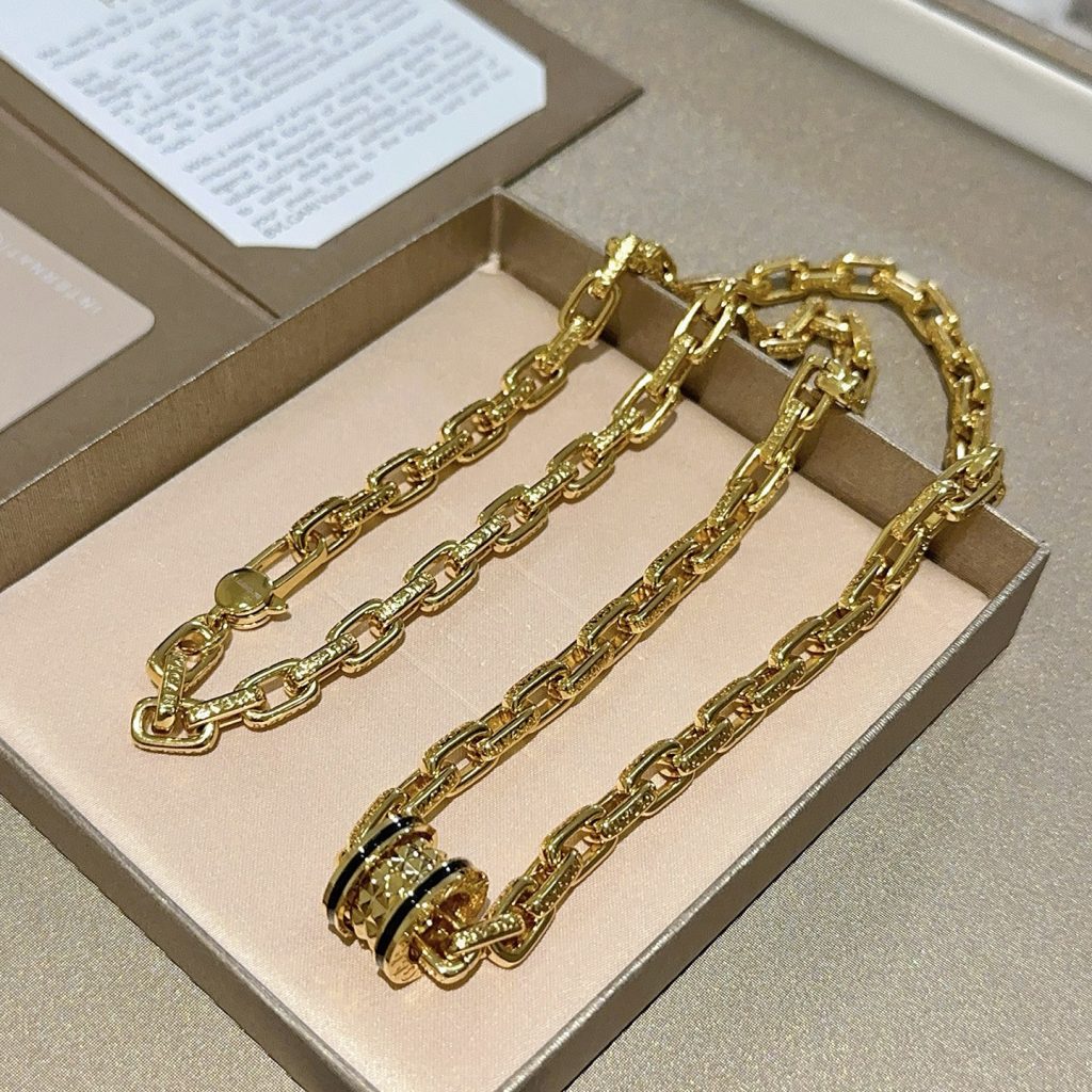 BVLGARI ネックレス 1本入 ブレスレット メンズ 2点セット 💎 - 画像 8