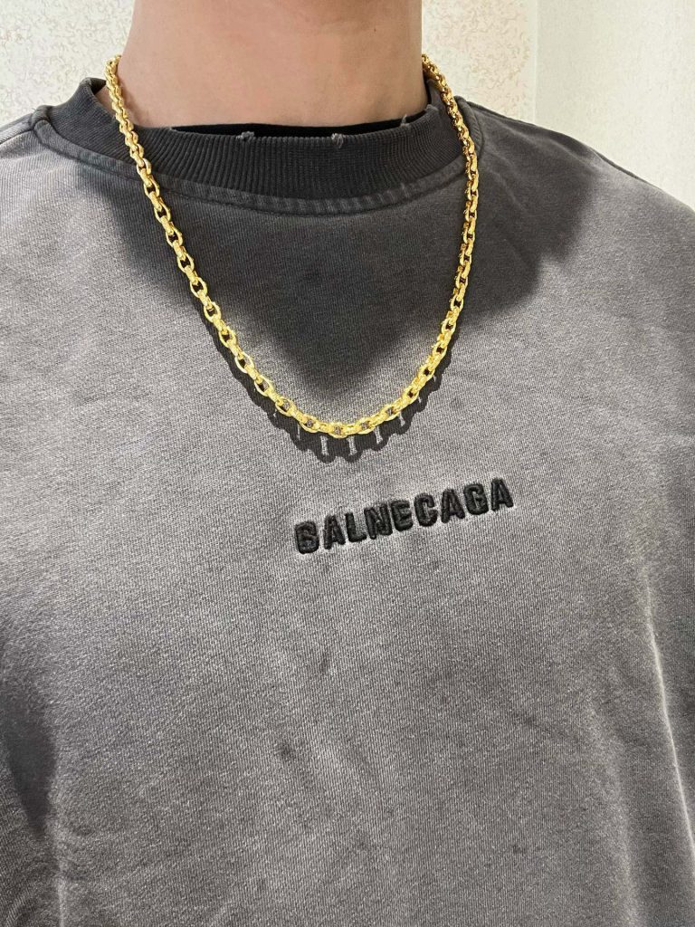 GUCCI メンズ メタルチェーンネックレス 1色入 💎 - 画像 3