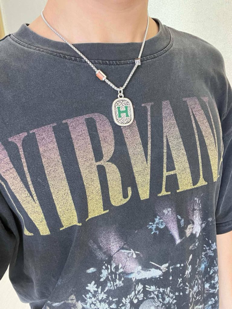 エルメス ネックレス シルバー ダイアモンド デザイン 1色入 💎 - 画像 3