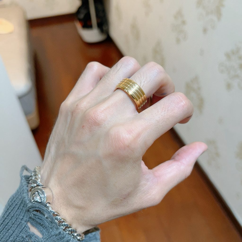 BVLGARI ブルガリ インクルージョン メンズ リング 1色入 💎 - 画像 3