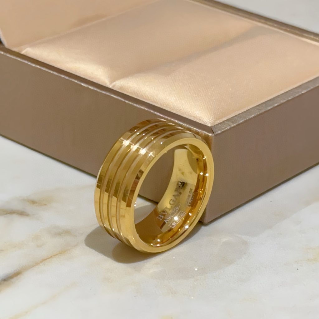 BVLGARI ブルガリ インクルージョン メンズ リング 1色入 💎 - 画像 4
