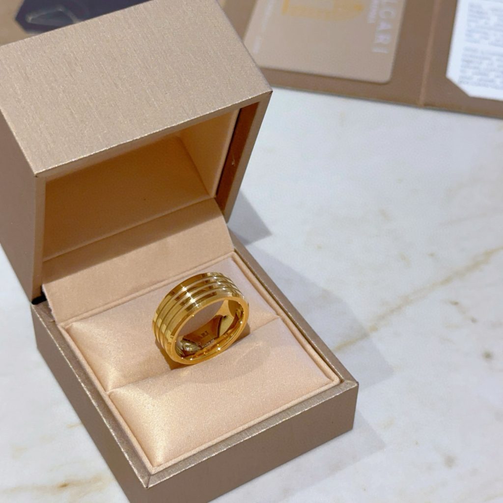 BVLGARI ブルガリ インクルージョン メンズ リング 1色入 💎 - 画像 5
