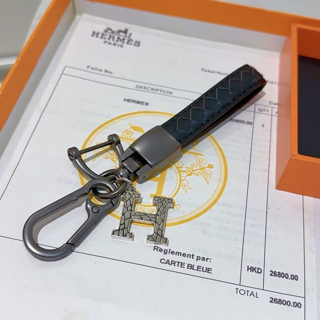 エレガントな HERMES ファスナーリング ブラック 1色入 🌟 - 画像 5