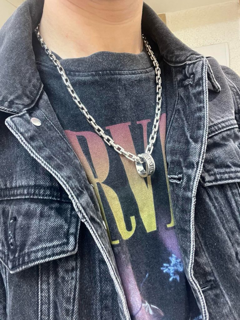 グッチ シルバー ネックレス 1色入 💎 - 画像 3