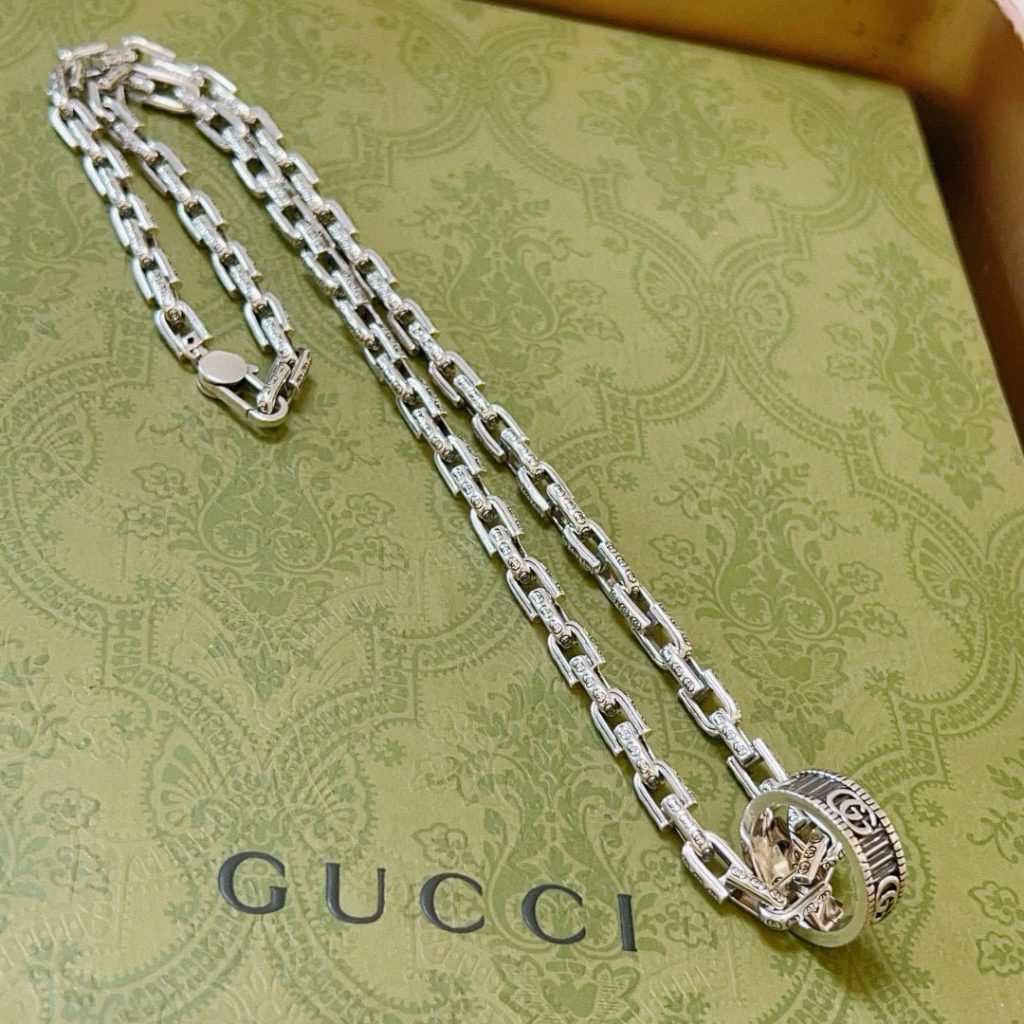 グッチ シルバー ネックレス 1色入 💎 - 画像 5