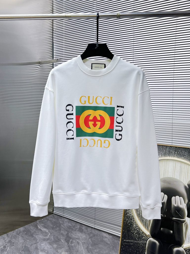 GUCCI ロゴプリント スウェットシャツ 2色入 - 画像 2