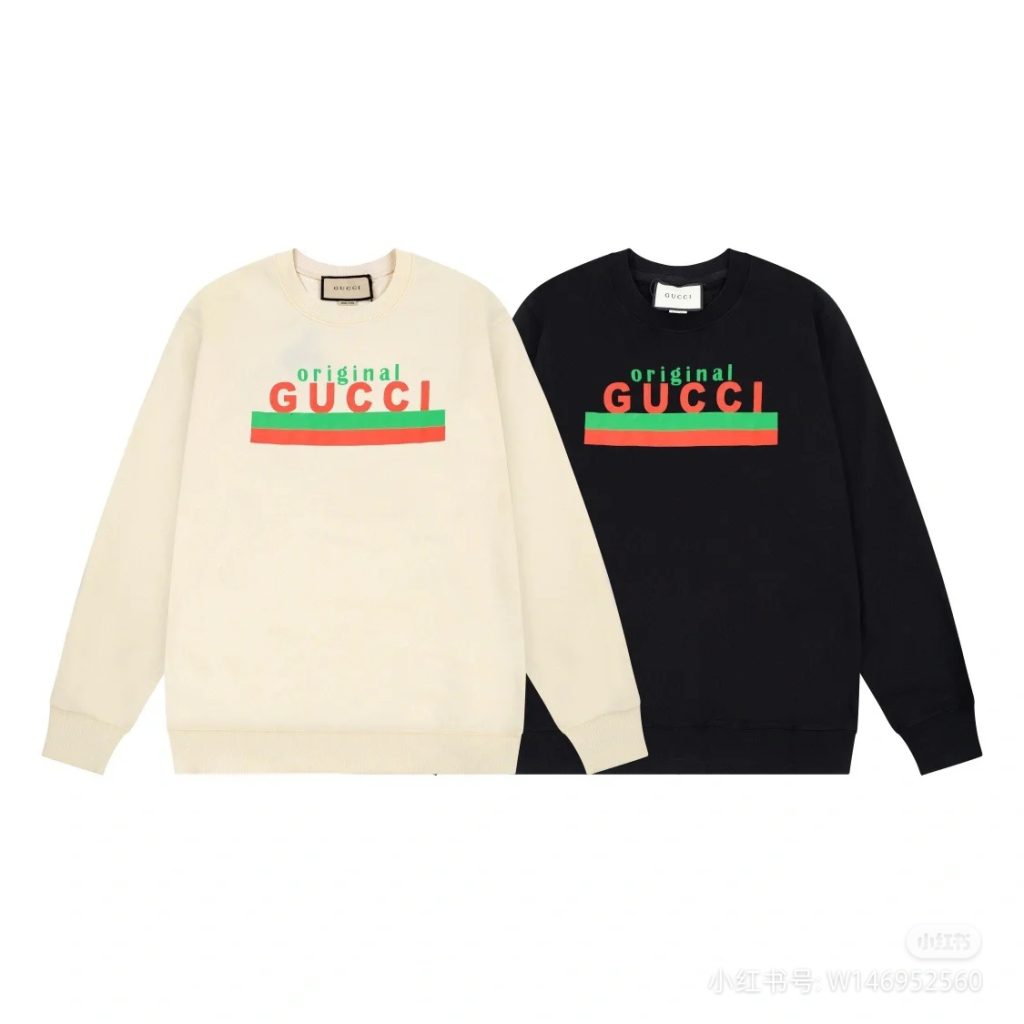 GUCCI オリジナル スウェットシャツ 2色入 - 画像 5