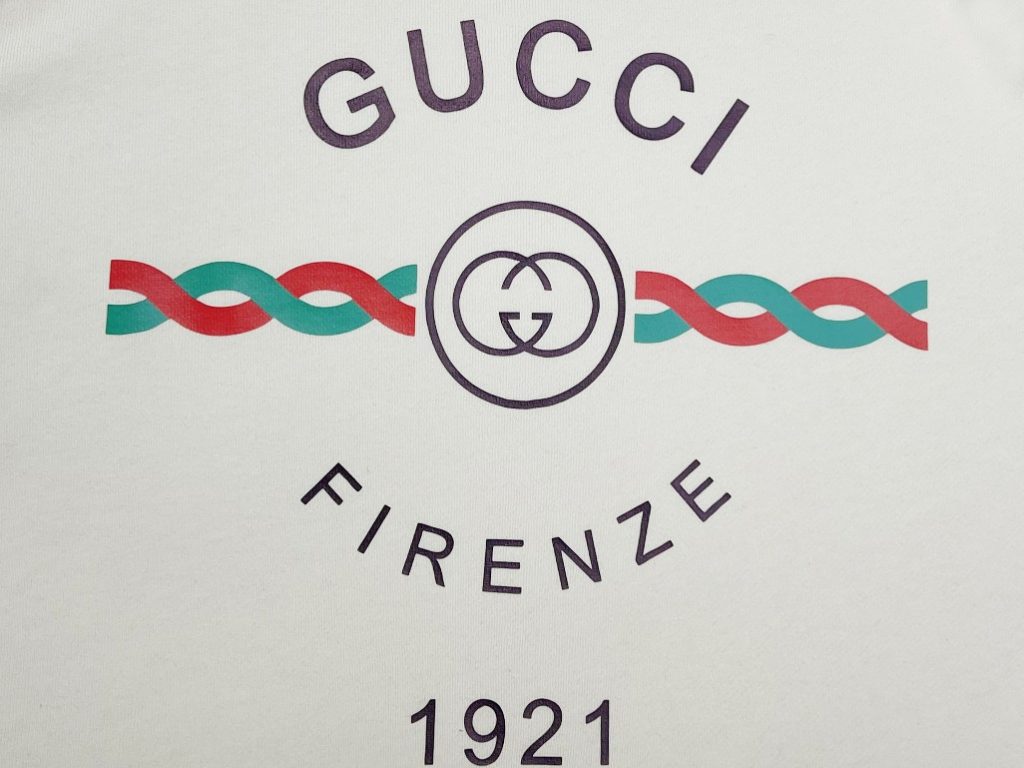 GUCCI ロゴプリントスウェットシャツ ホワイト 1色入 - 画像 6