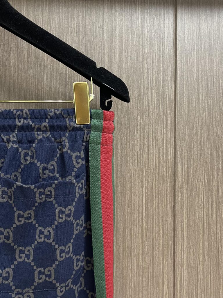 GUCCI メンズ ジップパンツ ブルー 1色 - 画像 6