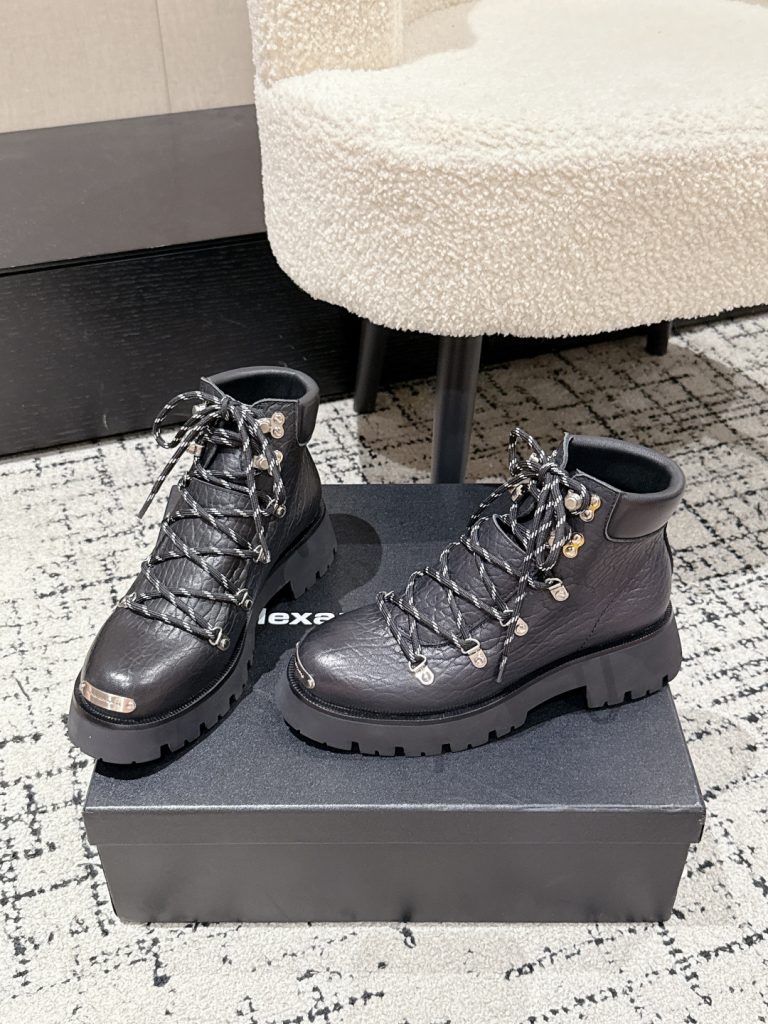 エレガントな ALEXANDER WANG レディース ブーツ ブラック 2色 4色入 - 画像 3
