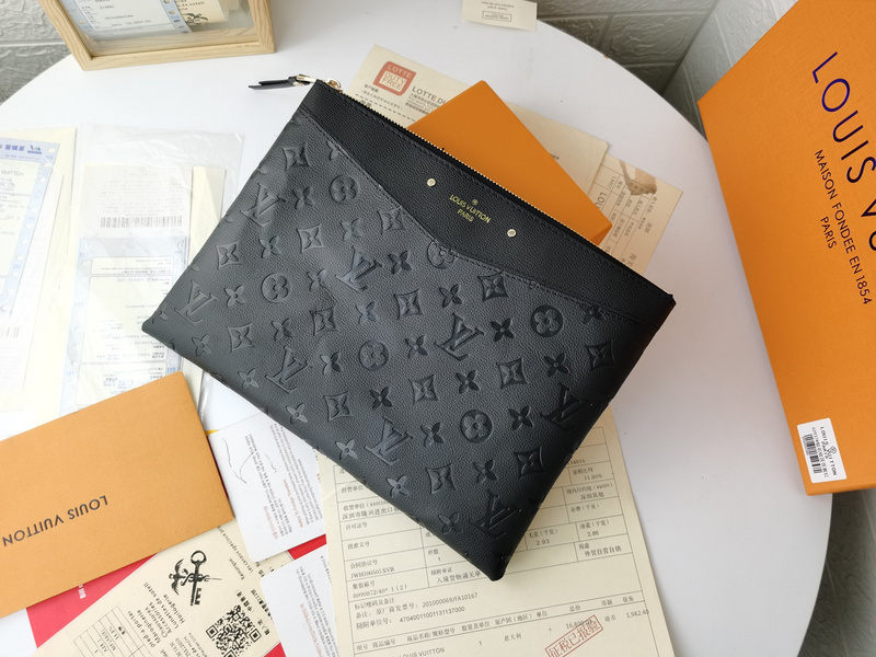 LOUIS VUITTON　デイリーポーチ大人気　ルイヴィトン　クラッチバッグ　モノグラム アンプラント　ビジネスをオシャレに - 画像 3