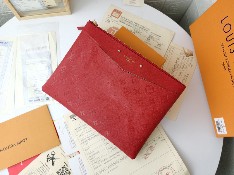 LOUIS VUITTON　デイリーポーチ大人気　ルイヴィトン　クラッチバッグ　モノグラム アンプラント　ビジネスをオシャレに - 画像 7