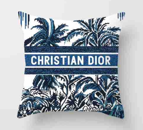 DIOR　クッションカバー　ディオール　ソファ背当て/替えカバー/水洗いOK　おしゃれクッションカバー - 画像 4