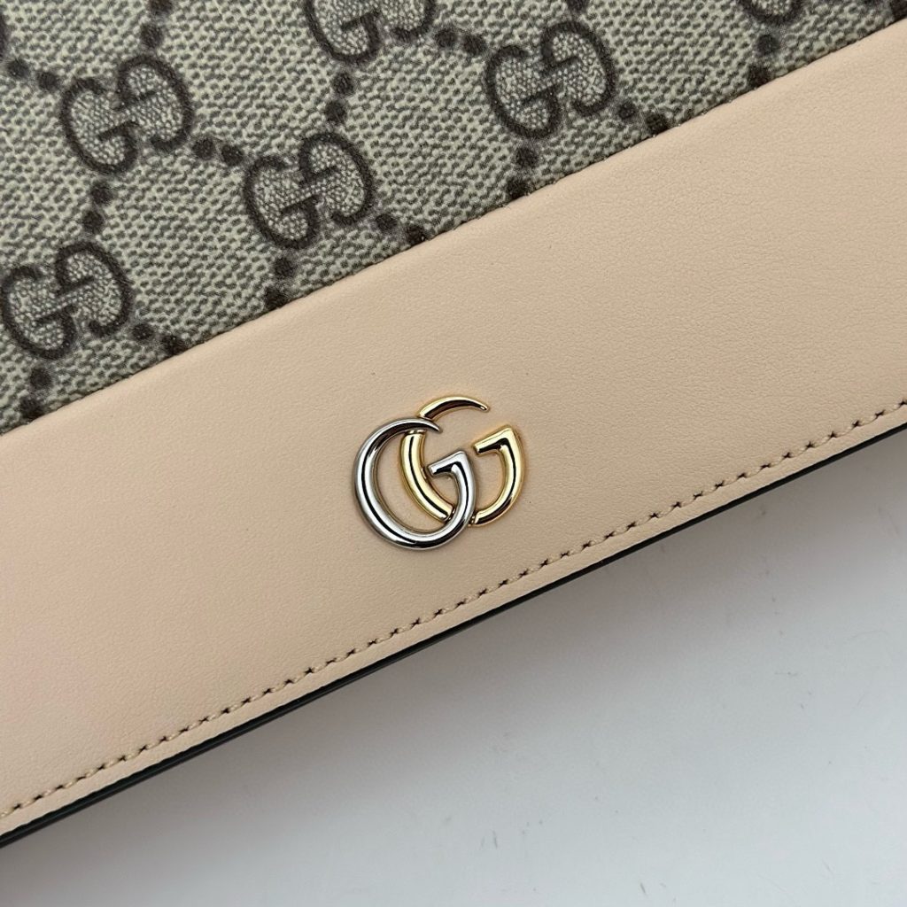 GUCCI グッチ GG MARMONT チェーン付 財布 ウォレット ショルダーバッグ レディースGGマーモント ミニバッグ - 画像 3